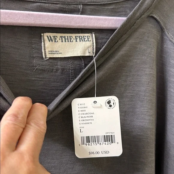 Free People We the Free Effie Twofer Size L NWT - Picture 6 of 7